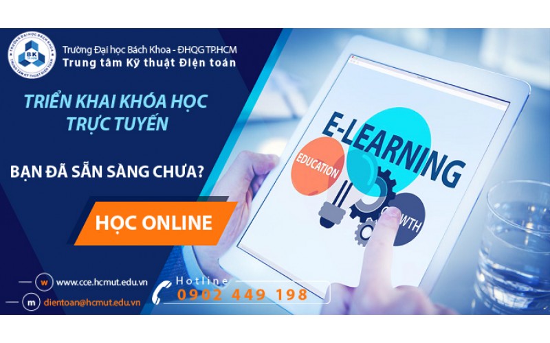 LỊCH KHAI GIẢNG CÁC KHÓA HỌC TRÊN E-LEARNING (ONLINE)